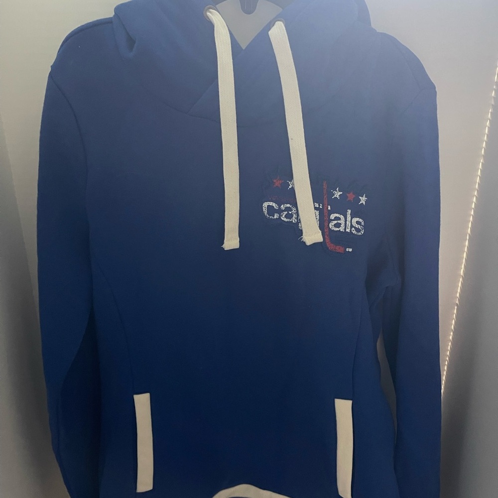 Vintage Fanatics Washington Capitals Sweatshirt Hoodie